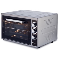 Жарочный шкаф KRAFT KF-MO 3801 GR серый, 38л, свет