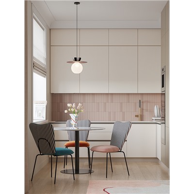 Стул Pompadour, велюр, изумрудный