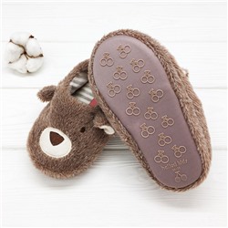 Тапочки детские «Мишки» с задником