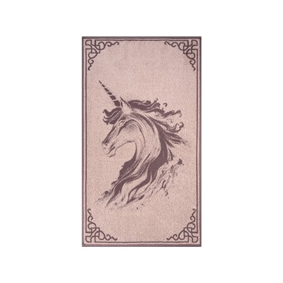 Полотенце махровое 6с103.412ж1 Огненный единорог(т.с.мальв1) 50х90см