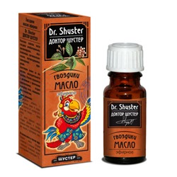 Масло эфирное Dr. SHUSTER Гвоздики 10 мл, Хиты продаж