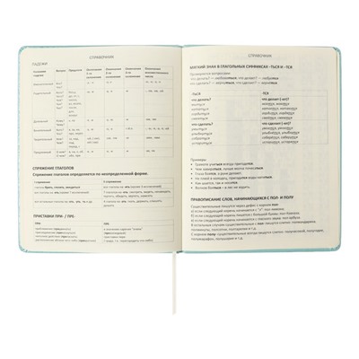 Дневник школьный для 1-11 классов Leaf, твёрдая обложка, искусственная кожа, с поролоном, тиснение фольгой, ляссе, 80 г/м²
