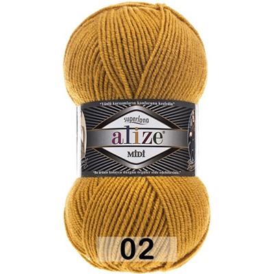 Пряжа Alize Superlana Midi