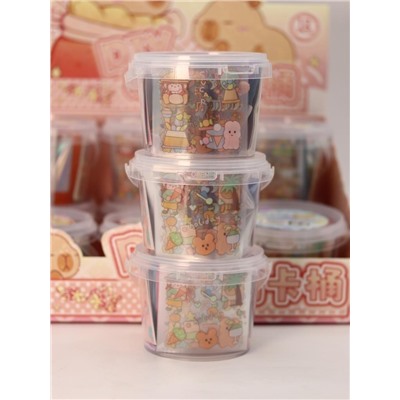 Набор для создания брелоков DIY, 6 шт. "Capybara life", mix, шоу-бокс 12 шт.