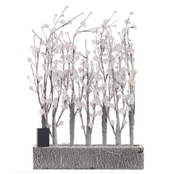 GAEM Изделие декоративное с подсветкой "Дерево" (3хАА, не вход.), L45 W10 H73 см