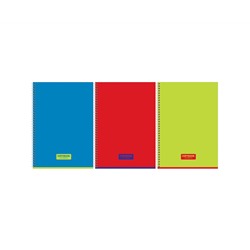 Тетрадь 120л., А4, клетка, на гребне BG "Copybook", глянцевая ламинация