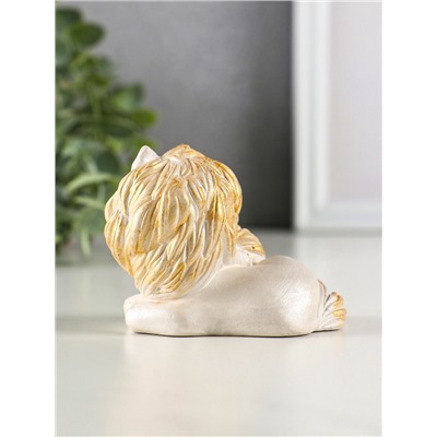 Фигурка гипс «Пони мама», 9×7×6 см, перламутр