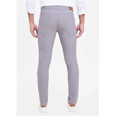 Skinny Fit Twill Trousers