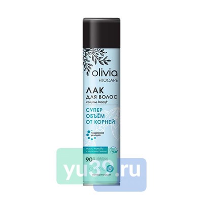 OLIVIA Fitocare Лак для волос OLIVIA Fitocare Супер объем от корней мегафиксация 5, 250 мл