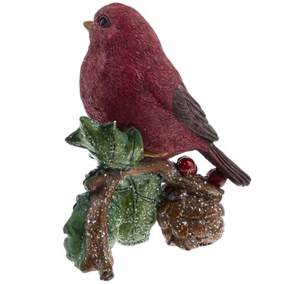 Фигурка декоративная "Птичка", L10 W7 H13 см, 2в.