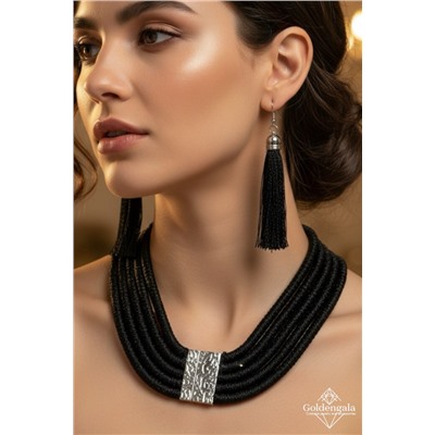 Набор бижутерии колье трансформер и серьги П5/005