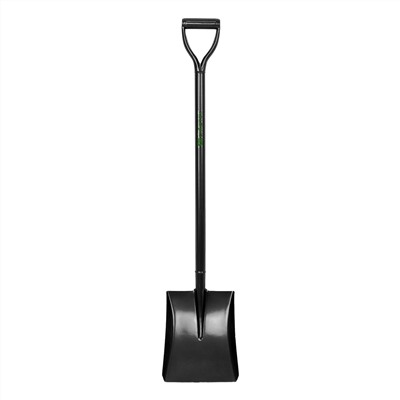 Лопата совковая, 245х295х1150 мм, цельнометаллическая, Сибртех