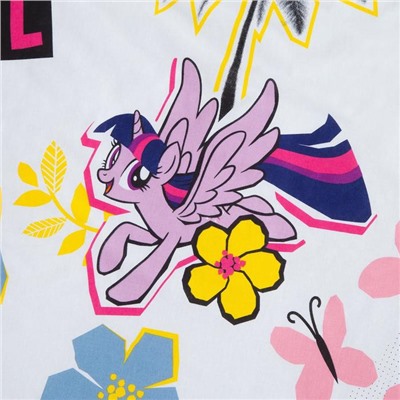 Постельное бельё 1.5 сп Pony girl, 143×215 см, 150×214 см, 50×70 см-1 шт., хлопок 100%, поплин