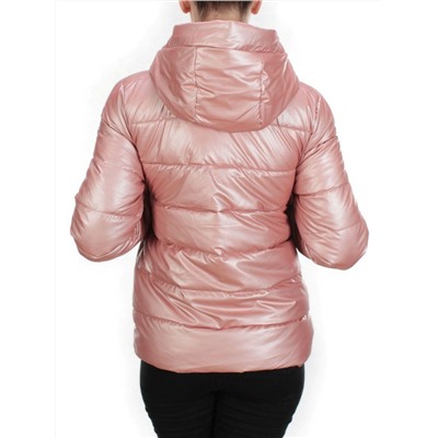 8063 PINK Куртка демисезонная женская (130 гр. синтепон)