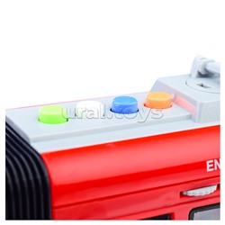 Трамвай 1:16 (свет, звук) на батарейках, в коробке