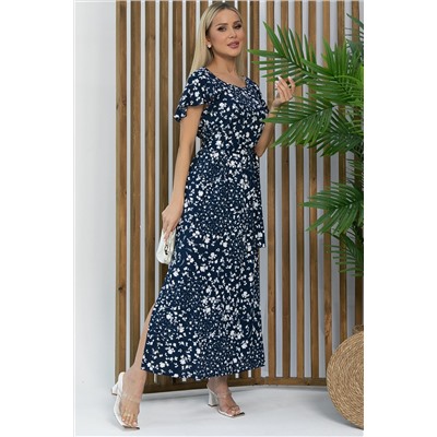 Платье Вечер свиданий (синее) П13545-16М