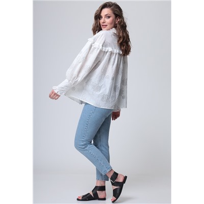 Блуза Anastasia Mak 1022 белый