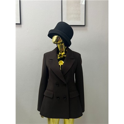 Пиджак женский 27200/о (коричневый/рубчик)