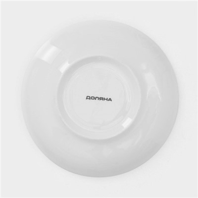 Сервиз чайный Доляна Askım, 12 предметов: 6 чашек 250 мл, 6 блюдец d=15 см, фарфор