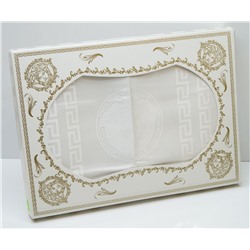 Скатерть с Гипюром в Подарочной Коробке 160x220 см GREEK