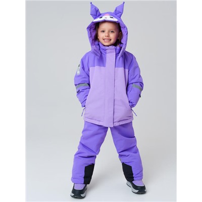 Комплект зимний для девочки: куртка, полукомбинезон