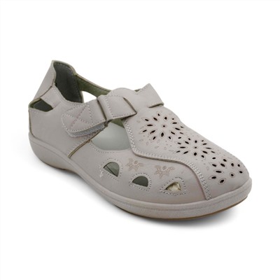 Женские летние туфли N3-1C серые