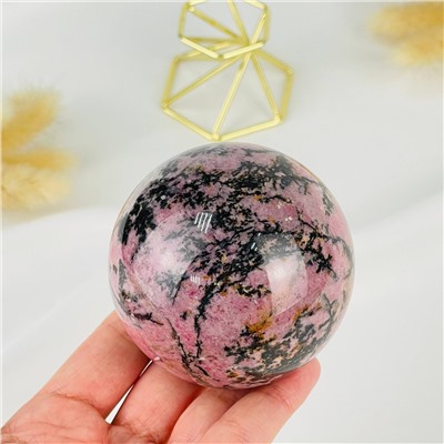 Радуга Самоцветов Шар из Родонита