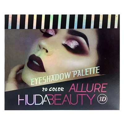 Тени HudaBeauty Allure Eyeshadow Palette 3D 20 color