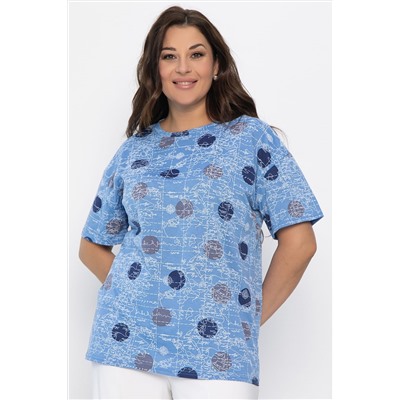 Блуза Тори (джинс) Б13518-20М