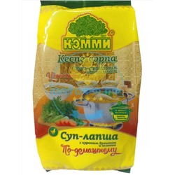 Суп-Лапша с куринным бульоном,зеленью и зажаркой яичная 110гр, Кемми