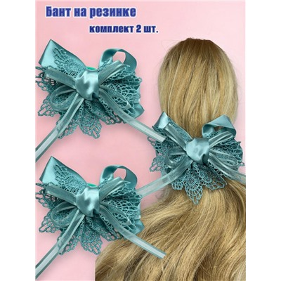 Бантик на эластичной резинке 6 пар 12 шт Арт РД11