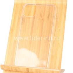 Задняя панель для  iPhone 11 Pro Max 6.5"  Силикон  прозрачная (Brauffen)