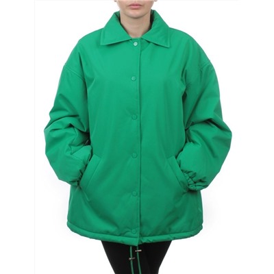 H24-216 GREEN Куртка демисезонная женская (100 гр. синтепон)
