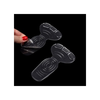 7620142 Подпяточники для обуви, с пяткоудерживателем, на клеевой основе, силиконовые, 14 × 8,5 см