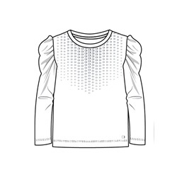 Блузка для девочки