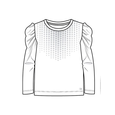 Блузка для девочки