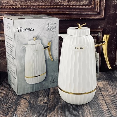 161-001 Термос 1000мл в под.уп.(х12)Пластик,стекло