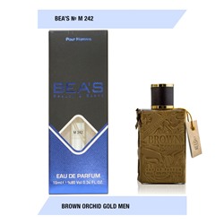Парфюм Beas Brown Orchid Gold for men M242 10 ml, Парфюм мужской Beas M242 создан по мотивам аромата Brown Orchid Gold