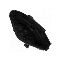 Портфель искусственная кожа Cantlor-G 715-5 2отд+отд, д/ноут,  4внеш+5внут карм,  плечевой ремень,  черный 219401
