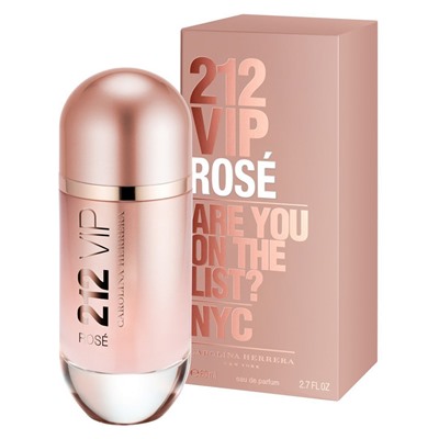Carolina Herrera 212 Vip Rose For Women edp 80 ml