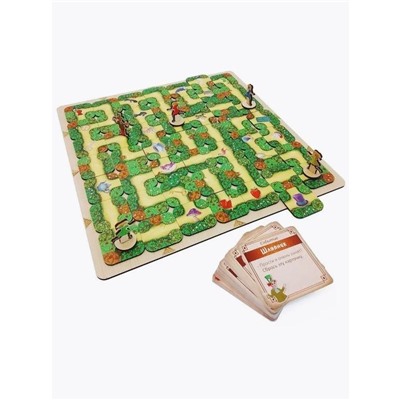 Игра настольная "Лабиринт Алисы. В поисках сумасшедшего шляпника", ходилка