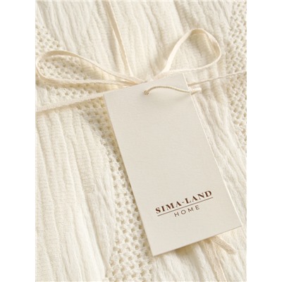 Плед SL Home Cotton 210*240 см, муслин/жаккард, 100% хлопок
