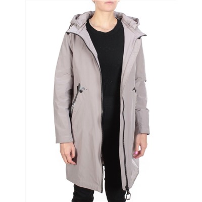 M-5199 DARK BEIGE Куртка демисезонная женская CORUSKY (100 гр. синтепон)