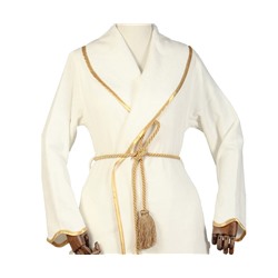 Халат Велюровый Женский (S) Arus Krem Small Bayan Bornoz - EcoCotton