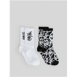 Носки для взр. в наборе из 2 пар Kafu