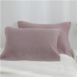 Японская муслиновая мягкая наволочка-полотенце 52×76см