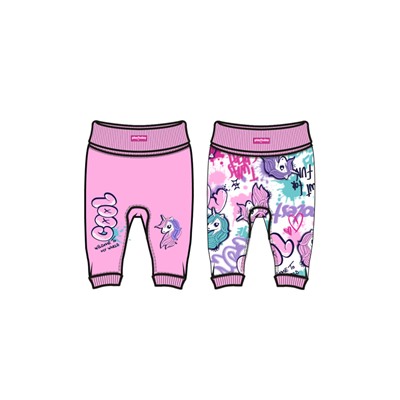 Ползунки для девочки, 2 шт. в комплекте