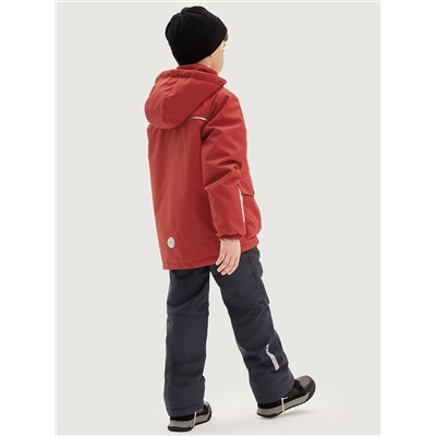 Комплект утеплённый для мальчика NIKASTYLE 7м2325 Чили графит