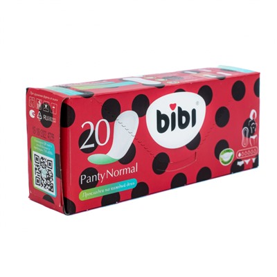 Прокладки ежедневные "BIBI" Panty Normal, 20 шт.