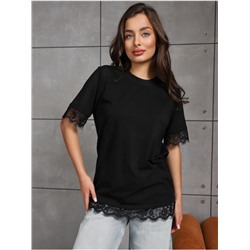 Футболка "Джулия" черный женская
